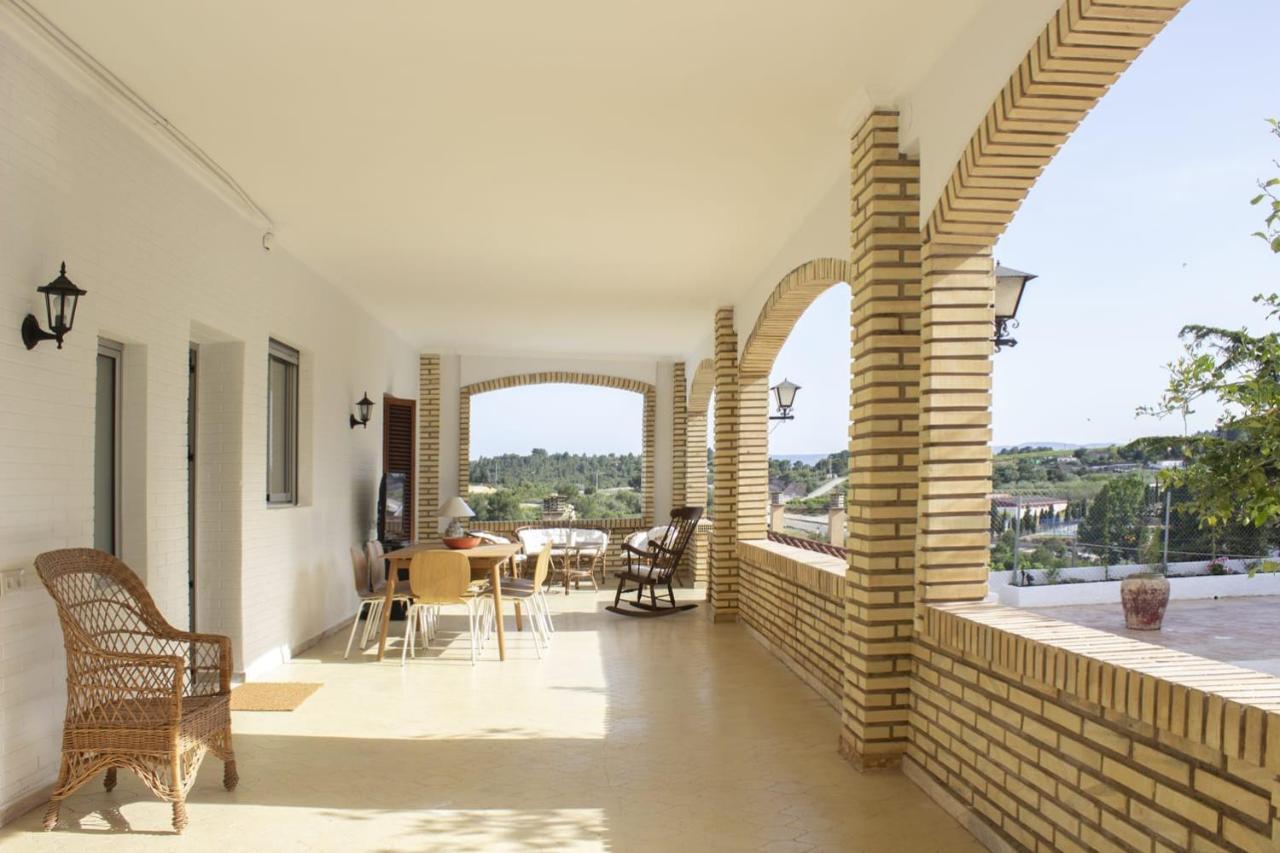 Villa El Recreo, Private Pool & Bbq Godelleta Exterior foto