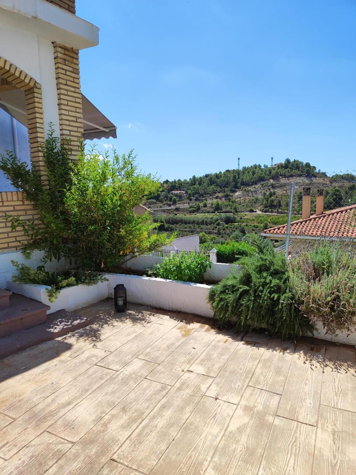 Villa El Recreo, Private Pool & Bbq Godelleta Exterior foto